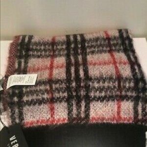 Versus Versace Plaid Scarf